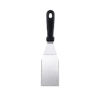 Vague Stainless Steel Shovel with Handle, Silver & Black