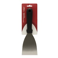 Vague Stainless Steel Kitchen Scrapper Spatula With Pp Handle, 23.5cm, Silver
