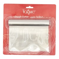 Vague Stainless Steel Dough Cutter With PP Handle, 15x12cm, Silver