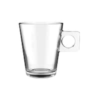 Picture of City Glass Lima Coffee Mug, 80ml, Clear, Box of 6 Pcs