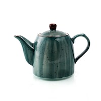 Picture of Porceletta Glazed Porcelain Coffee Pot, 350ml, Green
