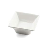 Picture of Porceletta Porcelain Square Bowl, 7.3cm, Ivory