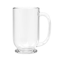 Picture of City Glass Mocca Mug, 330ml, Clear, Box of 2 Pcs