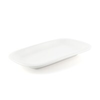 Picture of B2B Porcelain Rectangular Plate, 20cm, Ivory