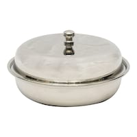 Picture of Vague Stainless Steel Serving Dish With Lid, 550ml