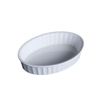 Picture of Porceletta Porcelain Baking Oval Dish, Ivory