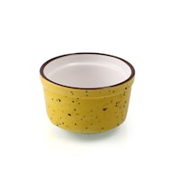 Picture of Porceletta Glazed Porcelain Lined Ramekin, 9cm, Yellow