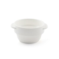 Picture of Porceletta Porcelain Stackable Soup Cup with Handle, 4inch, Ivory