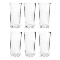 City Glass Premium Tandra Tumbler Glass, Clear - Pack of 6
