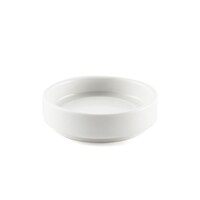 Picture of Porceletta Porcelain Straight Round Dish, 5cm, Ivory