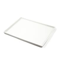 Picture of Porceletta Porcelain Rectangular Plate, 7inch, Ivory
