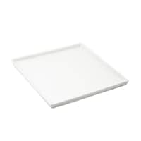 Picture of Porceletta Porcelain Square Plate, 6inch, Ivory