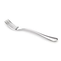 Vague Plano Stainless Steel Table Fork, Silver