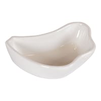 Picture of Porceletta Ceramic Curvy Bowl, 8x11cm, White