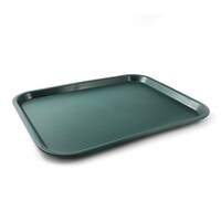 Picture of Vague Fast Food Plastic Tray, 45x35cm, Green