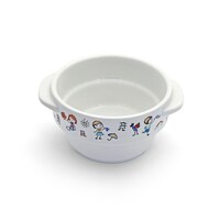 Picture of Porceletta Porcelain Stackable Kids Soup Cup with Handle, 4inch, Ivory