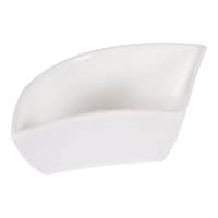 Picture of Porceletta Ceramic Moon Shape Bowl, 16x9cm, White