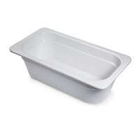 Picture of Vague Melamine Gn Pan, 100mm, White