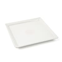 Picture of Porceletta Porcelain Square Plate, 10inch, Ivory