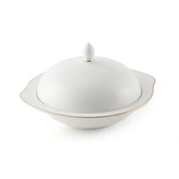 Picture of Porceletta Porcelain Bowl with Cover, 16.4cm