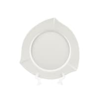Picture of Porceletta Porcelain Triangle Plate, 7inch, Ivory