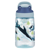 Contigo Autoseal Kids Gizmo Sip Bottle, 420ml, Macaroon Sharks