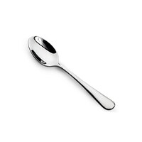 Vague Plano Stainless Steel Tea Spoon, Silver