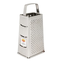 Raj Stainless Steel 4 Way Grater, Silver