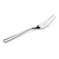 Vague Stylo Stainless Steel Snail Fork, Silver