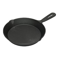 Picture of Vague Cast Iron Fry Pan, 24.5cm, Black