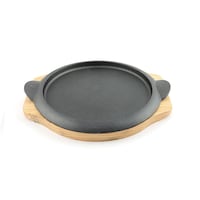 Picture of Vague Cast Iron Sizzling with Base, 24cm, Black