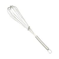 Metaltex Steel Tinned French Whip, 35cm, Silver