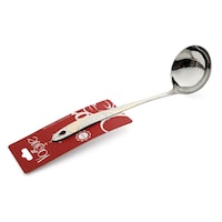 Vague Stainless Steel Ladle, 25cm, Silver