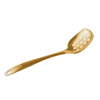 Picture of Vague Stainless Steel Serving Spoon with Hole, 25cm, Gold