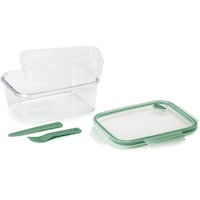 Snips Tritan Renew Airtight Lunch Box with Fork & Knife, 1.5L