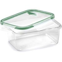 Picture of Snips Tritan Renew Rectangular Food Container, Clear & Green, 800ml