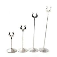 Stainless Steel Table Card Stand, 14inch