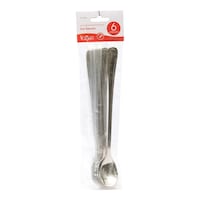 Picture of Vague 18/10 Stainless Steel Ice Cream Spoon, 22cm, Silver - Pack of 6