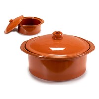 Picture of Arte Regal Clay Cooking Pot, 3.5L, Brown