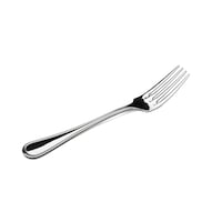Vague Stainless Steel Lino Table Fork, Silver