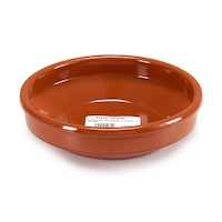 Picture of Arte Regal Clay Round Deep Plate, 18cm, Brown