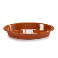 Picture of Arte Regal Clay Deep Oval Plate, 32cm, Brown