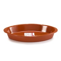 Picture of Arte Regal Clay Deep Oval Plate, 37cm, Brown