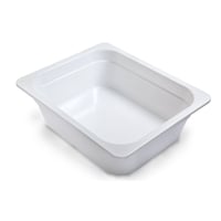 Picture of Vague Melamine Gn Pan, 100mm, White