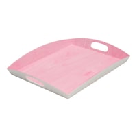 Picture of Vague Melamine Rectangle Shape Dream Design Tray, 15cm, Pink