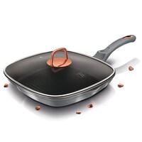 Picture of Berlinger Haus Moonlight Edition Grill Pan with Lid, 28cm, Black