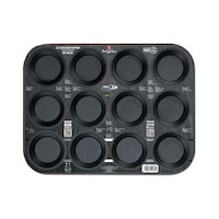 Picture of Berlinger Haus Muffin Pan, Carbon - Box of 12 Pcs