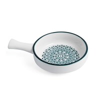 Picture of Che Brucia Arabesque Porcelain Pan, 8.5inch, Green