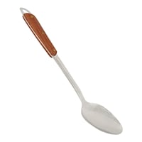Picture of Raj Stainless Steel Basting Spoon with Wooden Handle, Silver