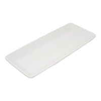 Melamine Rectanguler Deep Platter, 11inch, White